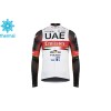 Wielershirt 2021 UAE Team Emirates N002 Winter Thermal Fleece